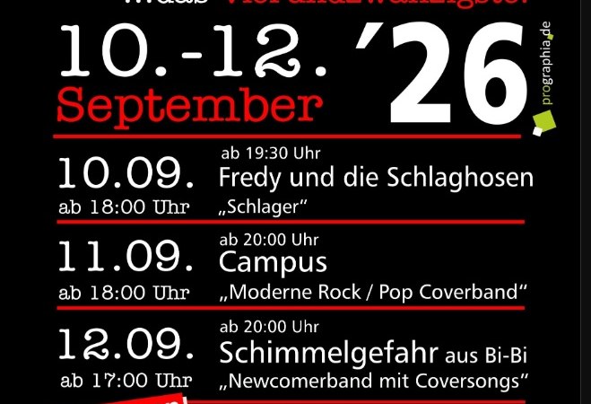 Programm Bissinger Weindorf 2026, © Bissinger Weindorf Programm Bissinger Weindorf 2026, © Bissinger Weindorf
