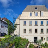Hölderlinhaus in Nürtingen. Fassadenansicht, © Kulturamt, Stadt Nürtingen Hölderlinhaus in Nürtingen. Fassadenansicht, © Kulturamt, Stadt Nürtingen