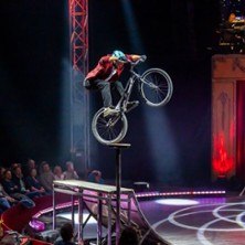 Herrenberger Weihnachtscircus, &copy; links im Bild