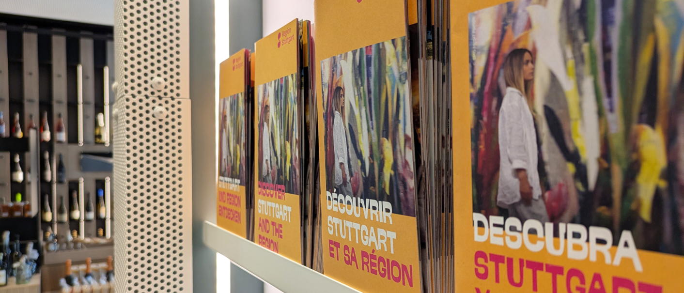 Broschüren, regionale Produkte und Souvenirs, © Stuttgart-Marketing GmbH