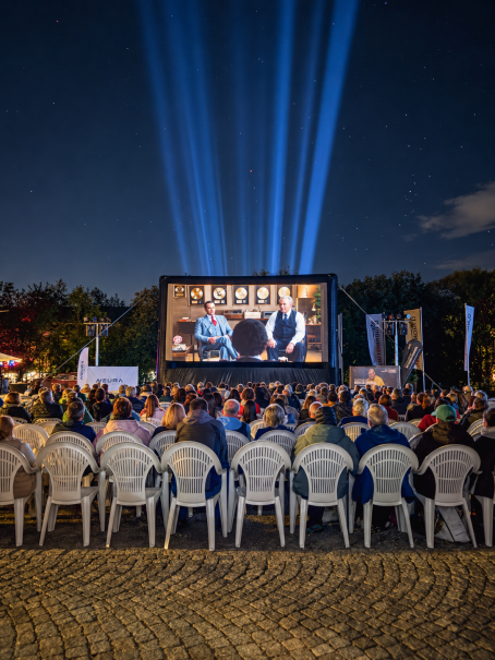 Open Air Kino Metzingen, © CC BY-NC-SA Open Air Kino Metzingen, © CC BY-NC-SA