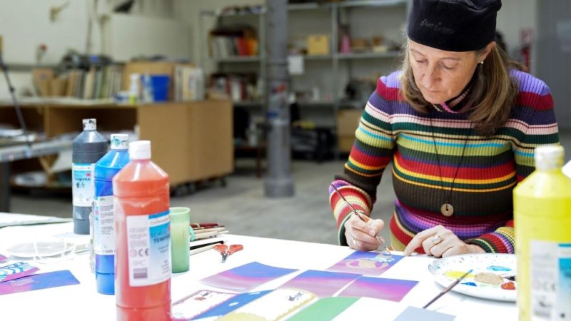 Workshop: Flower-Power ab 18 Jahren in Ludwigsburg, © Kunstschule Labyrinth