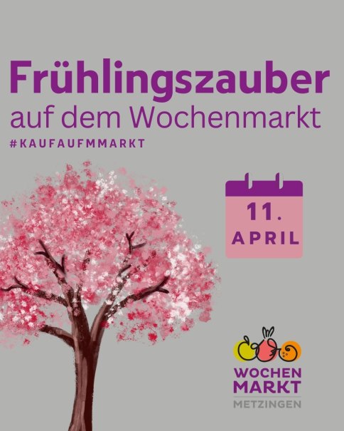 Wochenmarktaktion: Fr&uuml;hlingszauber auf dem Wochenmarkt