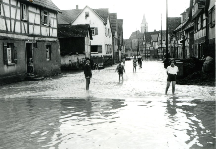 EltingenHochwasser1©Stadtarchiv, © Stadtarchiv Leonberg