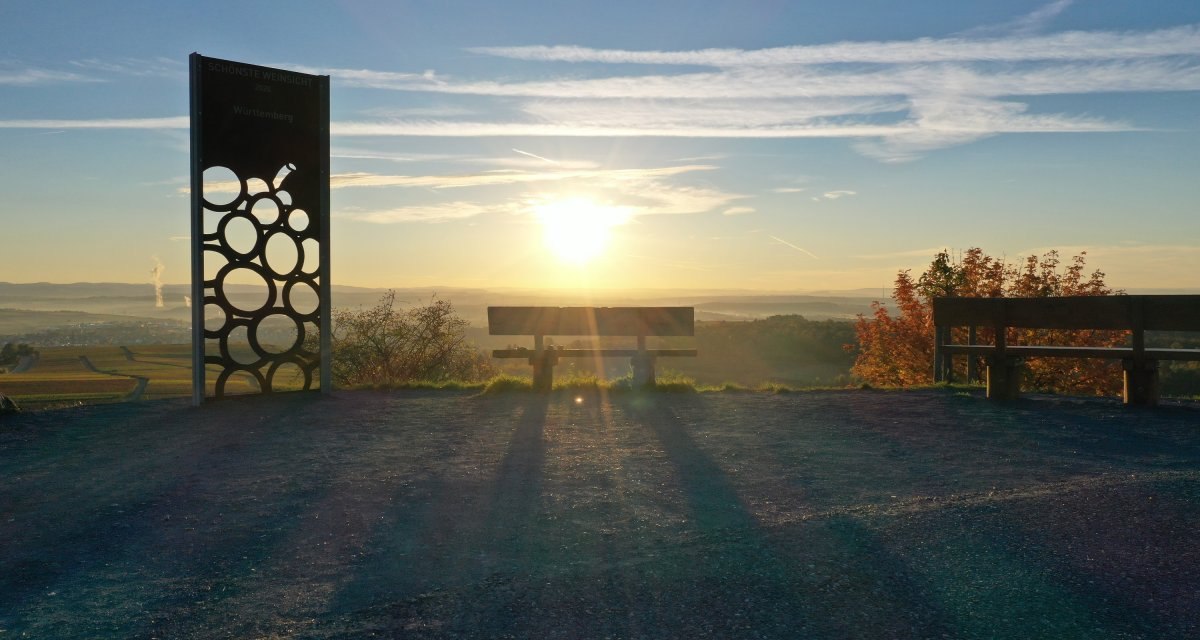 Schönste Weinsicht 2020 am Michaelsberg Cleebronn | HeilbronnerLand, © Privatkellerei Storz - WeinFamilienTradition Schönste Weinsicht 2020 am Michaelsberg Cleebronn | HeilbronnerLand, © Privatkellerei Storz - WeinFamilienTradition