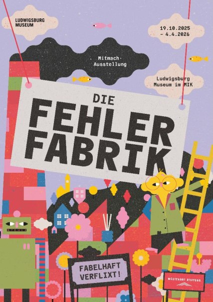 Mitmach-Ausstellung Die Fehlerfabrik, © Ludwigsburg Museum
