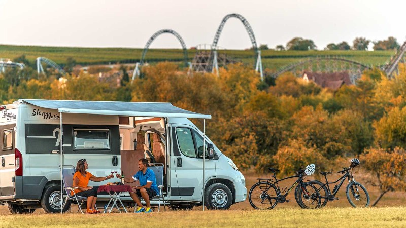 Heilbronner Land Wohnmobil Herbst, © Erlebnispark Tripsdrill GmbH & Co. KG Heilbronner Land Wohnmobil Herbst, © Erlebnispark Tripsdrill GmbH & Co. KG