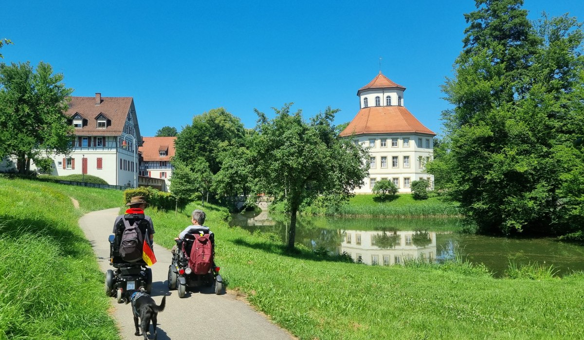Inklusive Wanderbotschafter:innen - Entschleunigen am Wasserschloss - Barrierefreie Wanderung mit Start in Oppenweiler Inklusive Wanderbotschafter:innen - Entschleunigen am Wasserschloss - Barrierefreie Wanderung mit Start in Oppenweiler