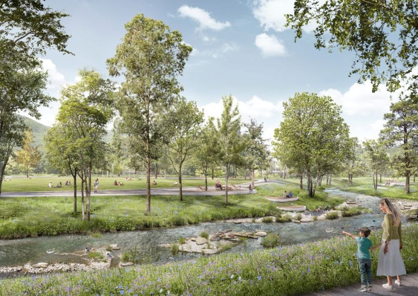 Themenspaziergang zur Gartenschau: Ausgleichsmaßnahmen, © Planorama Berlin