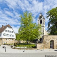Evangelische Martinskirche Neckartenzlingen, © RODRUN/Knöll Evangelische Martinskirche Neckartenzlingen, © RODRUN/Knöll
