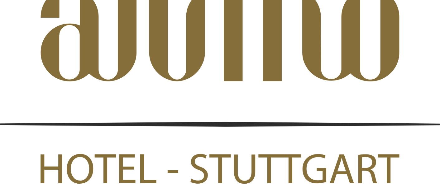 Logo des attimo Hotel Stuttgart in goldener Schrift auf schwarzem Hintergrund, mit drei Sternen und dem Zusatz 'Superior'., © attimo Hotel Stutttgart