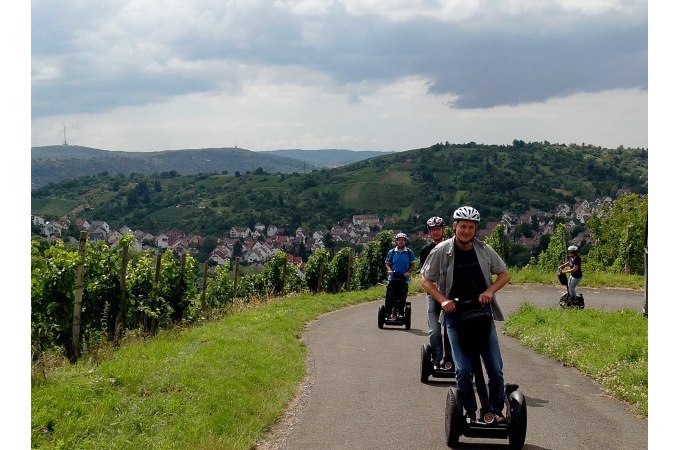Segway- Weinberge Esslingens, &copy; Esslinger Stadtmarketing &amp; Tourismus GmbH