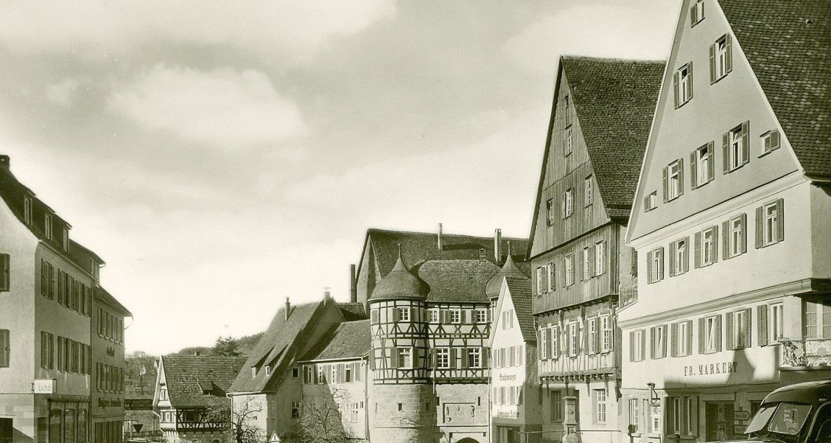 Gaildorf - Altes Schloss und Kameralamt - Stadtarchiv, © Stadtarchiv Gaildorf Gaildorf - Altes Schloss und Kameralamt - Stadtarchiv, © Stadtarchiv Gaildorf