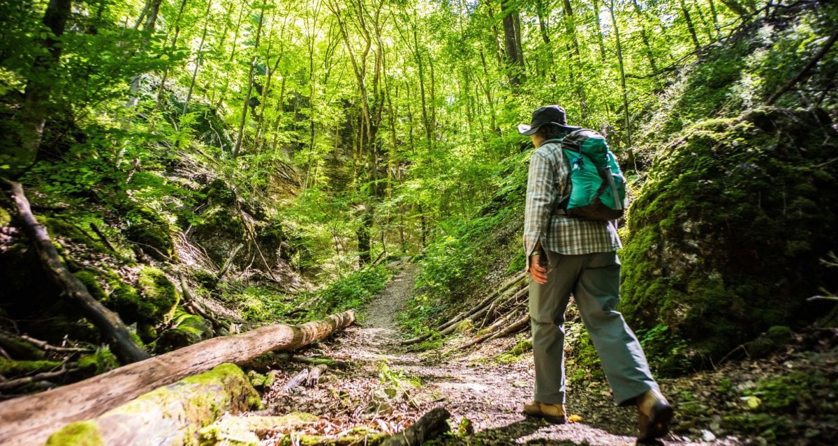 Das wildromantische Felsental, © Stadt Geislingen an der Steige Das wildromantische Felsental, © Stadt Geislingen an der Steige