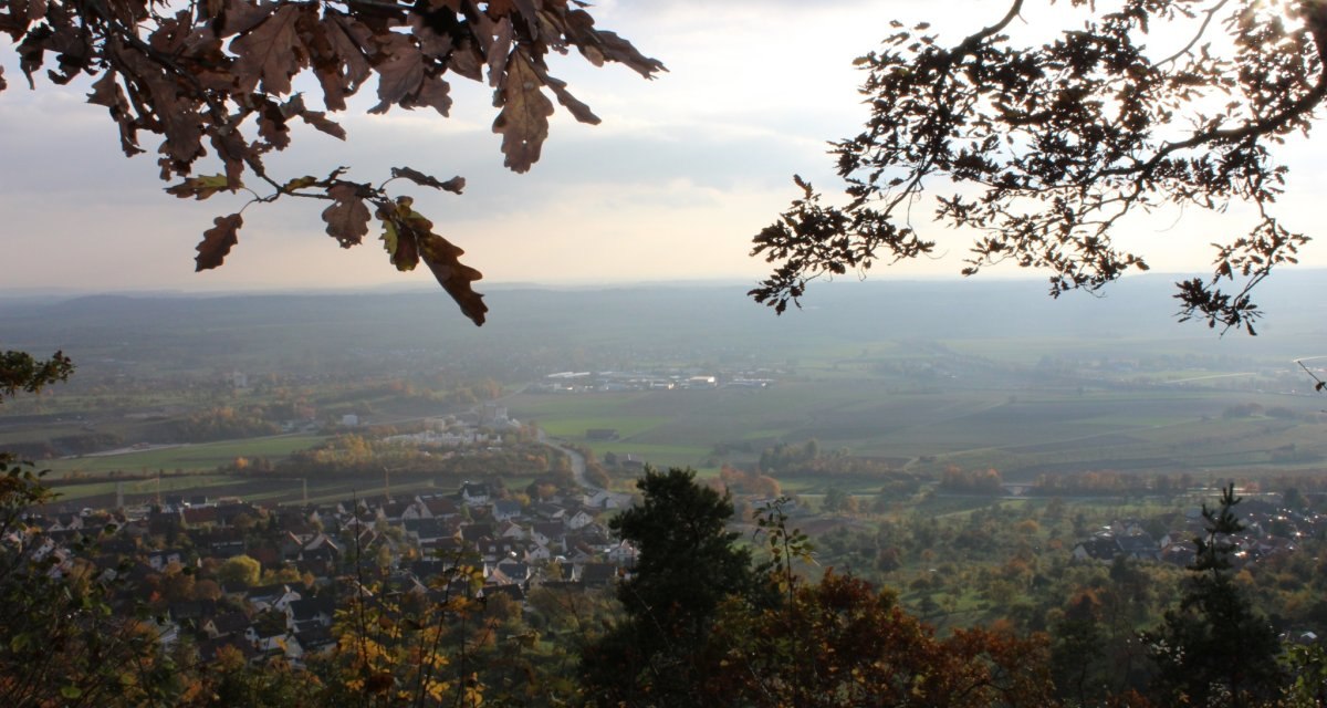 Blick vom Kaiserwirt's Bergle Herrenberg, &copy; Natur.Nah. Sch&ouml;nbuch & Heckeng&auml;u