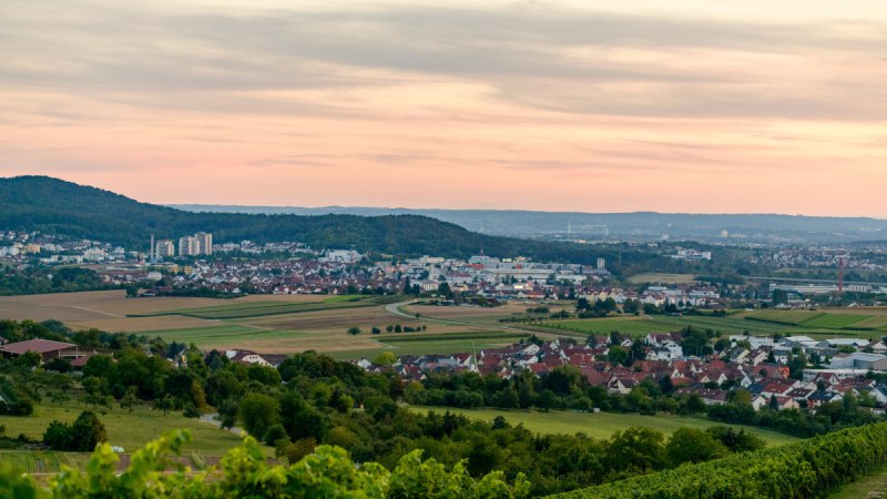 Weinberge Hertmannsweiler_Blick auf Winnenden (c) Stephan Haase