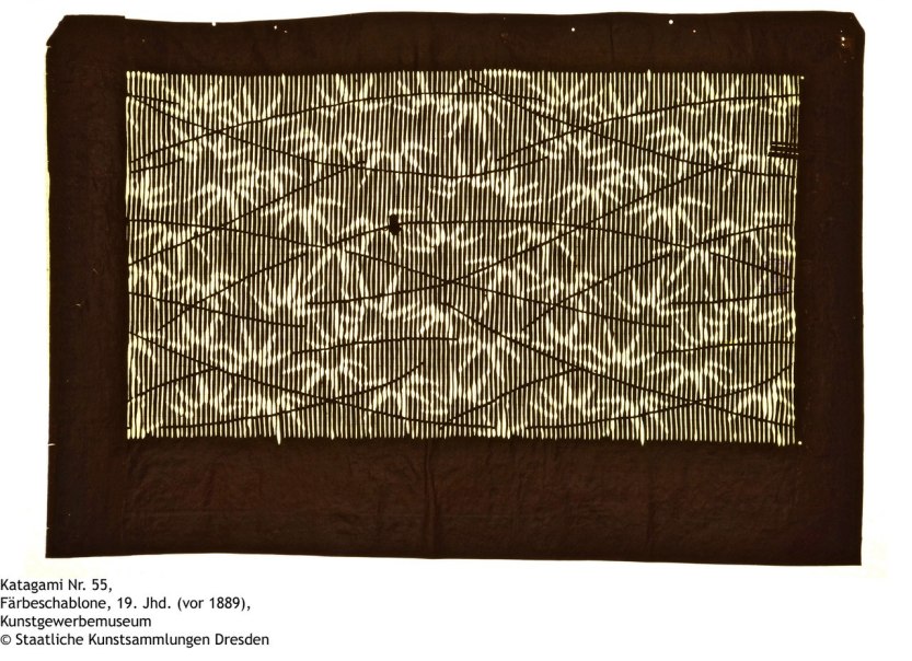 Katagami Farbschablone © Kunstgewerbemuseum, Staatliche Kunstsammlungen Dresden, © Katagami Farbschablone © Kunstgewerbemuseum, Staatliche Kunstsammlungen Dresden Katagami Farbschablone © Kunstgewerbemuseum, Staatliche Kunstsammlungen Dresden, © Katagami Farbschablone © Kunstgewerbemuseum, Staatliche Kunstsammlungen Dresden