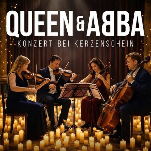 Queen & ABBA – Konzert bei Kerzenschein, © © Veranstalter Queen & ABBA – Konzert bei Kerzenschein, © © Veranstalter