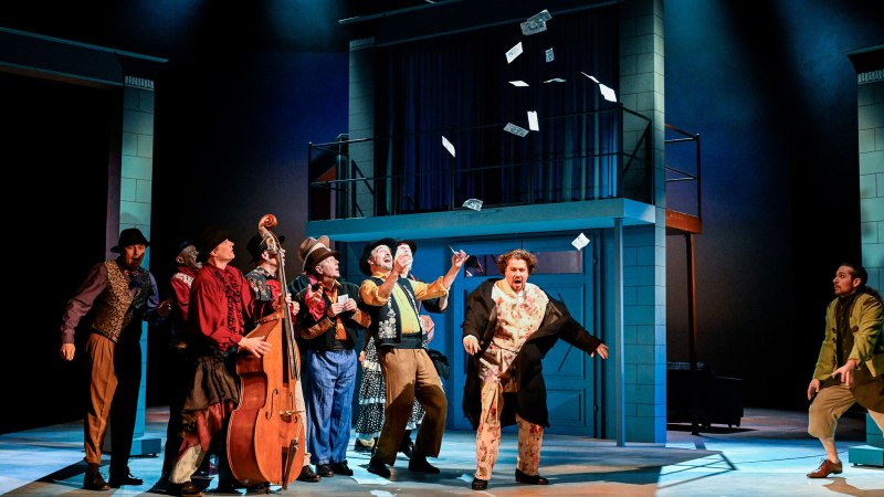Szene aus "Der Barbier von Sevilla", &copy; Foto: Tobias Metz