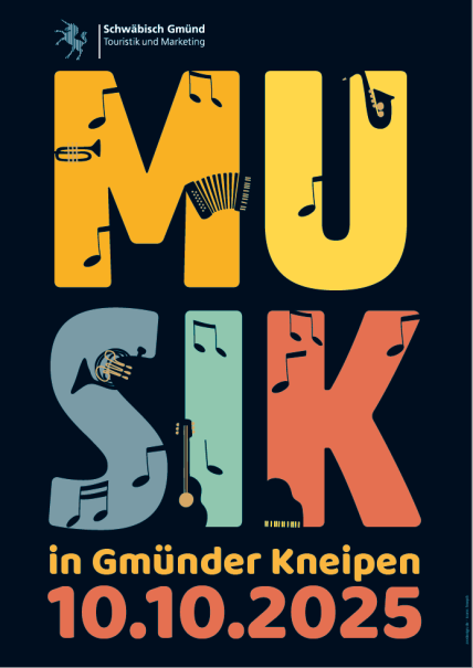 Plakat MiGK 2025, © Für die Bildrechte: Amt für Medien und Kommunikation Schwäbisch Gmünd