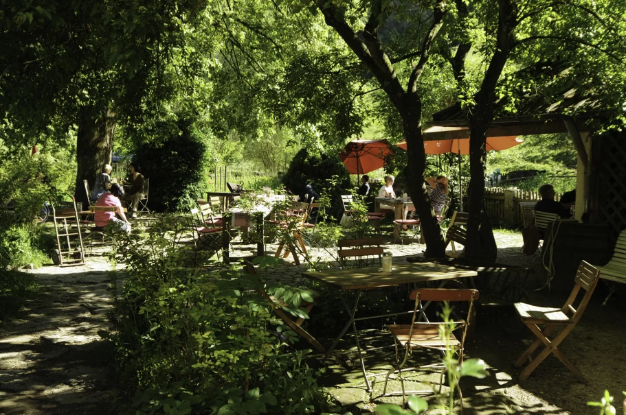 Eselsmühle Gartenwirtschaft, © Stadtmarketing LE