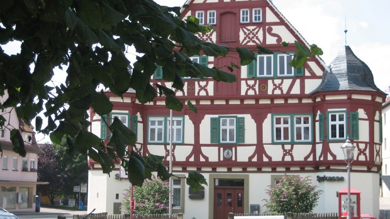 Das Amtshaus in Wäschenbeuren.