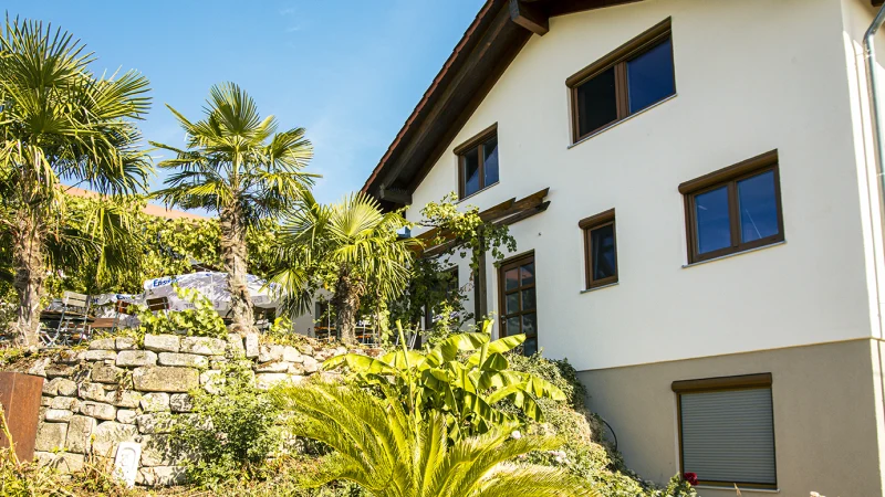 Weingut Bader Außenansicht, © Weingut Bayer Weingut Bader Außenansicht, © Weingut Bayer