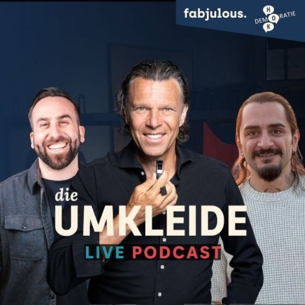 die UMKLEIDE Live. Podcast., &copy; fabjulous.