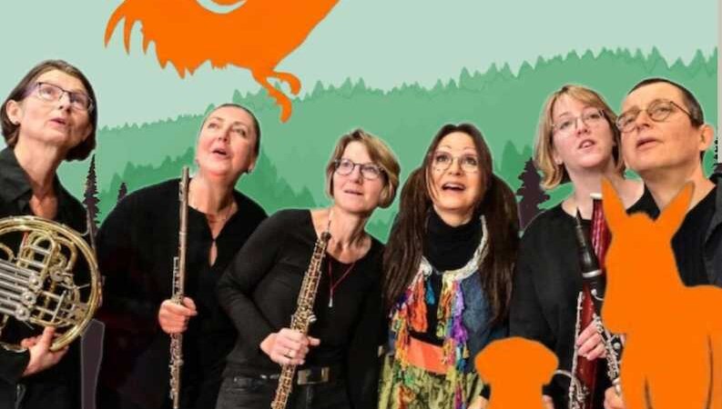Vaihinger Bl&auml;serquintett & Silke Karl: &bdquo;Die Bremer Stadtmusikanten&ldquo;, &copy; Vaihinger Bl&auml;serquintett