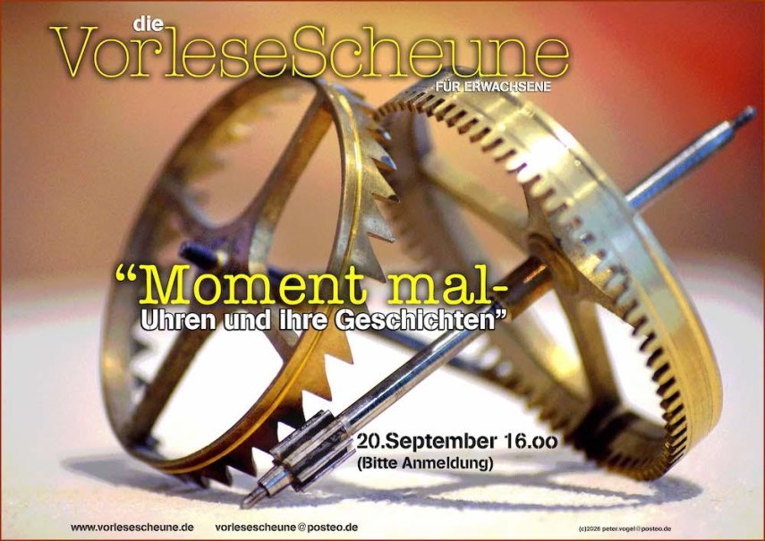 Moment mal - Uhren und ihre Geschichte, © Peter Vogel Moment mal - Uhren und ihre Geschichte, © Peter Vogel