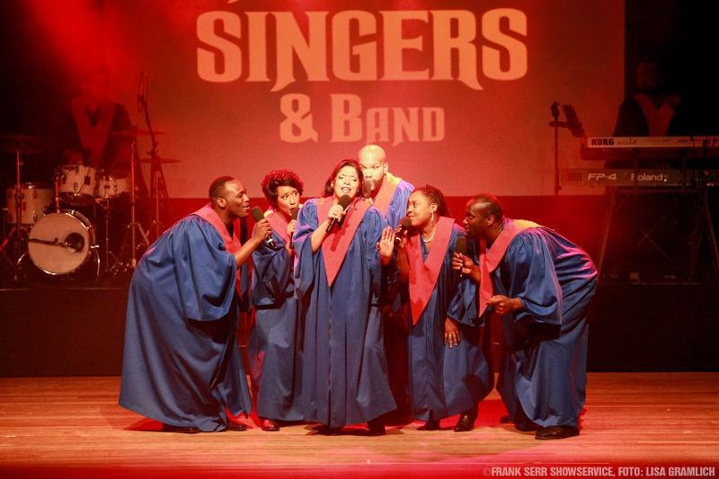 The Original USA Gospel Singers & Band, &copy; (c) Lisa Grammlich - Frank Serr Showservice