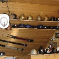 Ausstellung im Feuerwehrhelm-Museum Stuttgart-Untertürkheim, © Enslin Ausstellung im Feuerwehrhelm-Museum Stuttgart-Untertürkheim, © Enslin