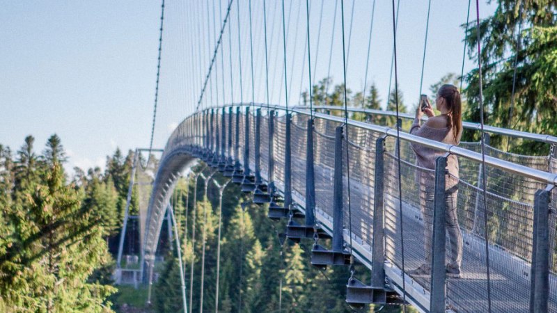 H&auml;ngebr&uuml;cke WILDLINE, Bad Wildbad, &copy; Stuttgart-Marketing GmbH, GLATZ MEDIA GmbH