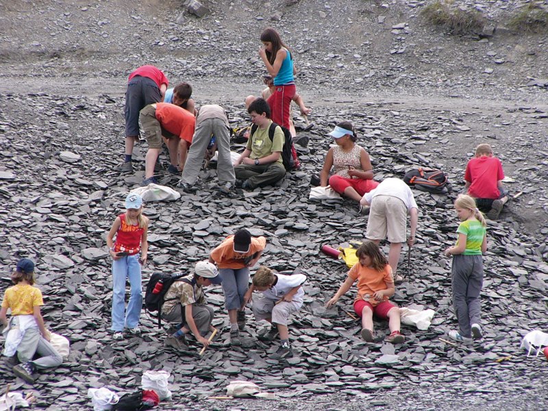 Schieferbruch Krohmer, © Urweltmuseum Hauff