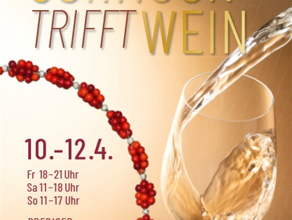 Schmuk trifft Wein, &copy; F&uuml;r die Bildrechte: Amt f&uuml;r Medien und Kommunikation Schw&auml;bisch Gm&uuml;nd