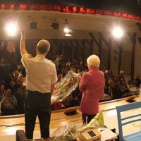 Pl&uuml;derhauser Theaterbrettle e.V.; Szene aus "D&acute;r Hexaschuss", &copy; G&uuml;nter Bauer