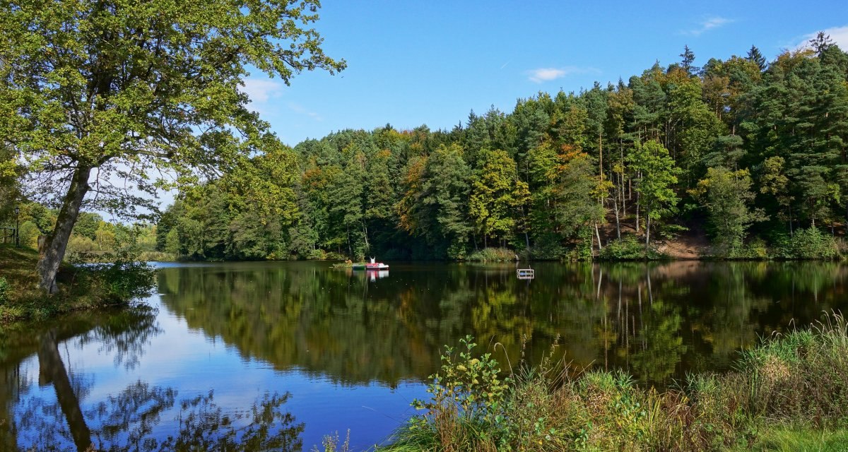 Finsterroter See | Wüstenrot | HeilbronnerLand, © Tourismus im Weinsberger Tal Finsterroter See | Wüstenrot | HeilbronnerLand, © Tourismus im Weinsberger Tal
