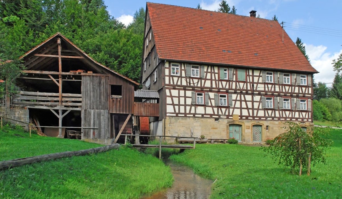 Mühlenwanderweg - Rundweg 1 - Wanderweg:Regionaler Wanderweg mit Start in Alfdorf, © SWT Mühlenwanderweg - Rundweg 1 - Wanderweg:Regionaler Wanderweg mit Start in Alfdorf, © SWT