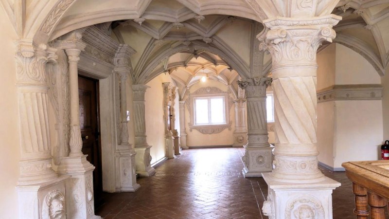 Die Stuckhalle im Alte Rathaus in Esslingen, © Denkmalschutz Die Stuckhalle im Alte Rathaus in Esslingen, © Denkmalschutz