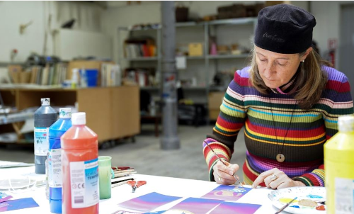 Workshop: Flower Power ab 18 Jahren in Ludwigsburg, &copy; Kunstschule Labyrinth