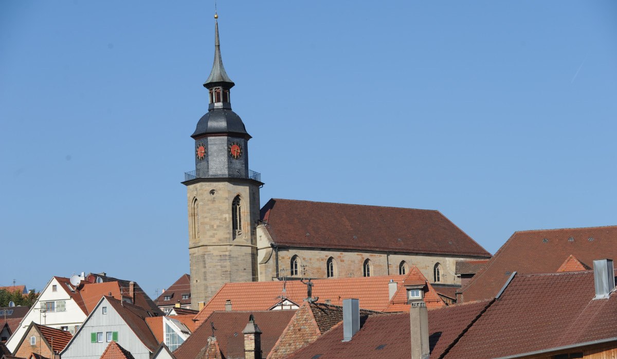 Die Stadtkirche, © Land der 1000 Hügel - Kraichgau-Stromberg Die Stadtkirche, © Land der 1000 Hügel - Kraichgau-Stromberg