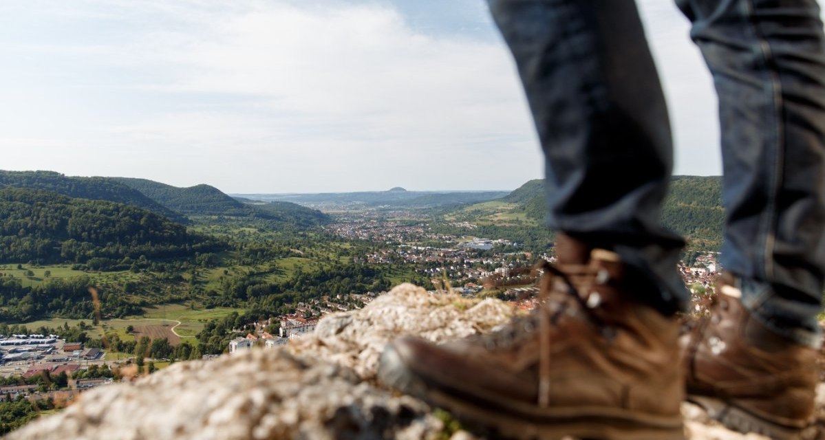 Ausblick vom Helfenstein, © Landkreis Göppingen Ausblick vom Helfenstein, © Landkreis Göppingen