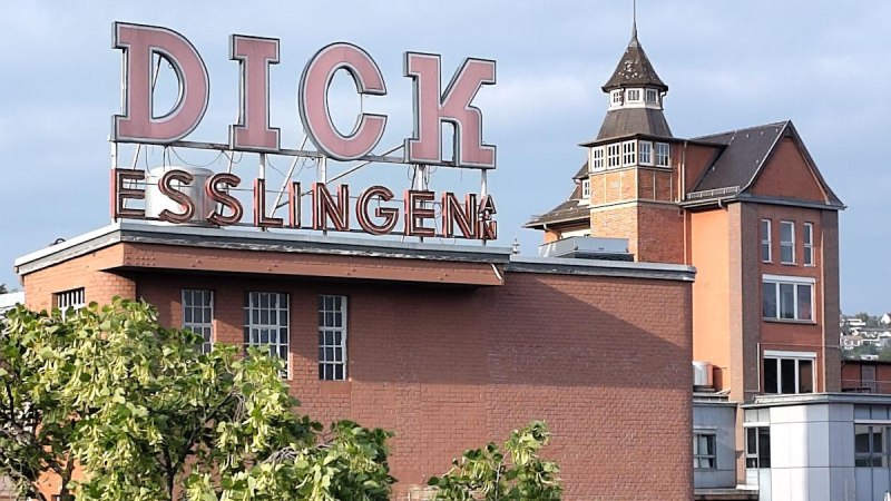 Das Dick Areal in der Esslinger Weststadt, © Denkmalschutz