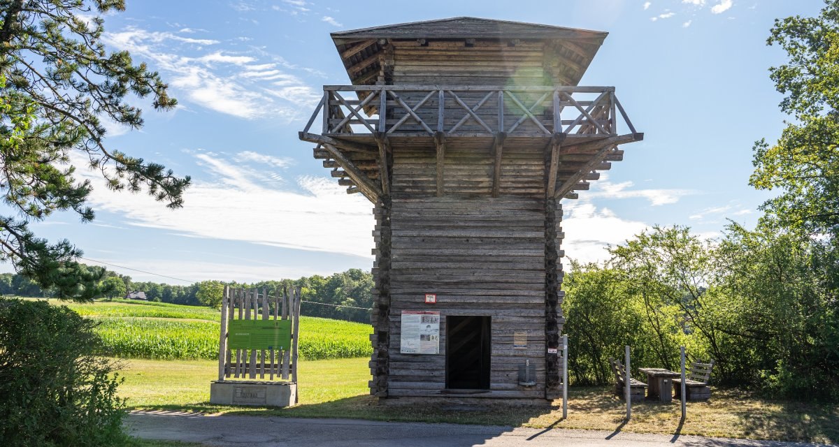 Römer-Wachturm bei Mainhardt, © Hohenlohe Schwäbisch Hall Römer-Wachturm bei Mainhardt, © Hohenlohe Schwäbisch Hall
