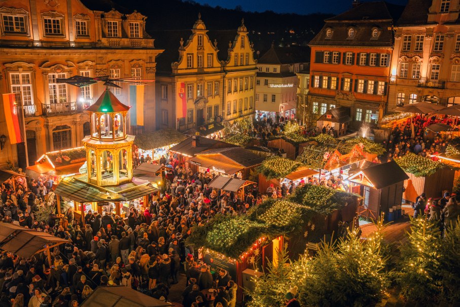 Weihnachtsmarkt Schwäbisch Hall, © Michael Kühneisen Weihnachtsmarkt Schwäbisch Hall, © Michael Kühneisen