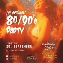 The Original 80s & 90s Party im Fürst!, © links im Bild