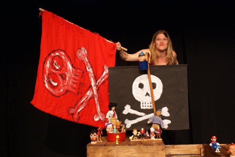 Käpt´  n Knitterbart - Figurentheater von Birte Hebold, © Jule Kracht