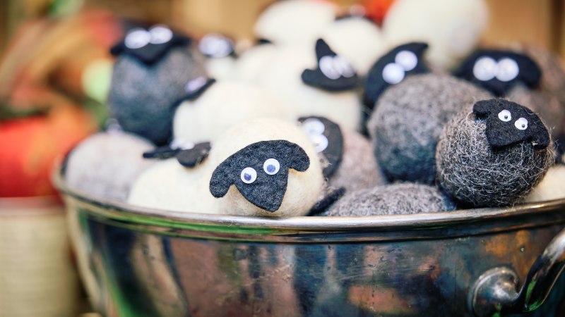 Gefilzte Schäfchen, © Steffen Fröhle Gefilzte Schäfchen, © Steffen Fröhle