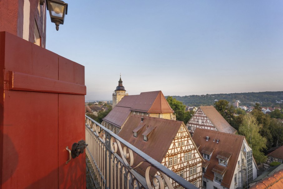 Blick vom Rathausturm, © Stadt Kirchheim unter Teck Blick vom Rathausturm, © Stadt Kirchheim unter Teck