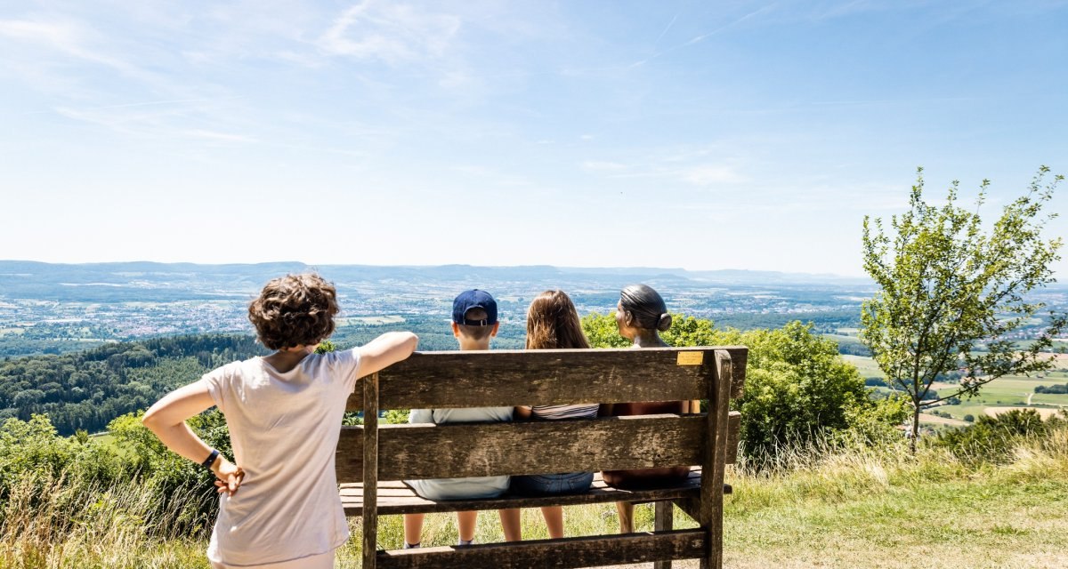 Aussicht vom Hohenstaufen, © TMBW Aussicht vom Hohenstaufen, © TMBW